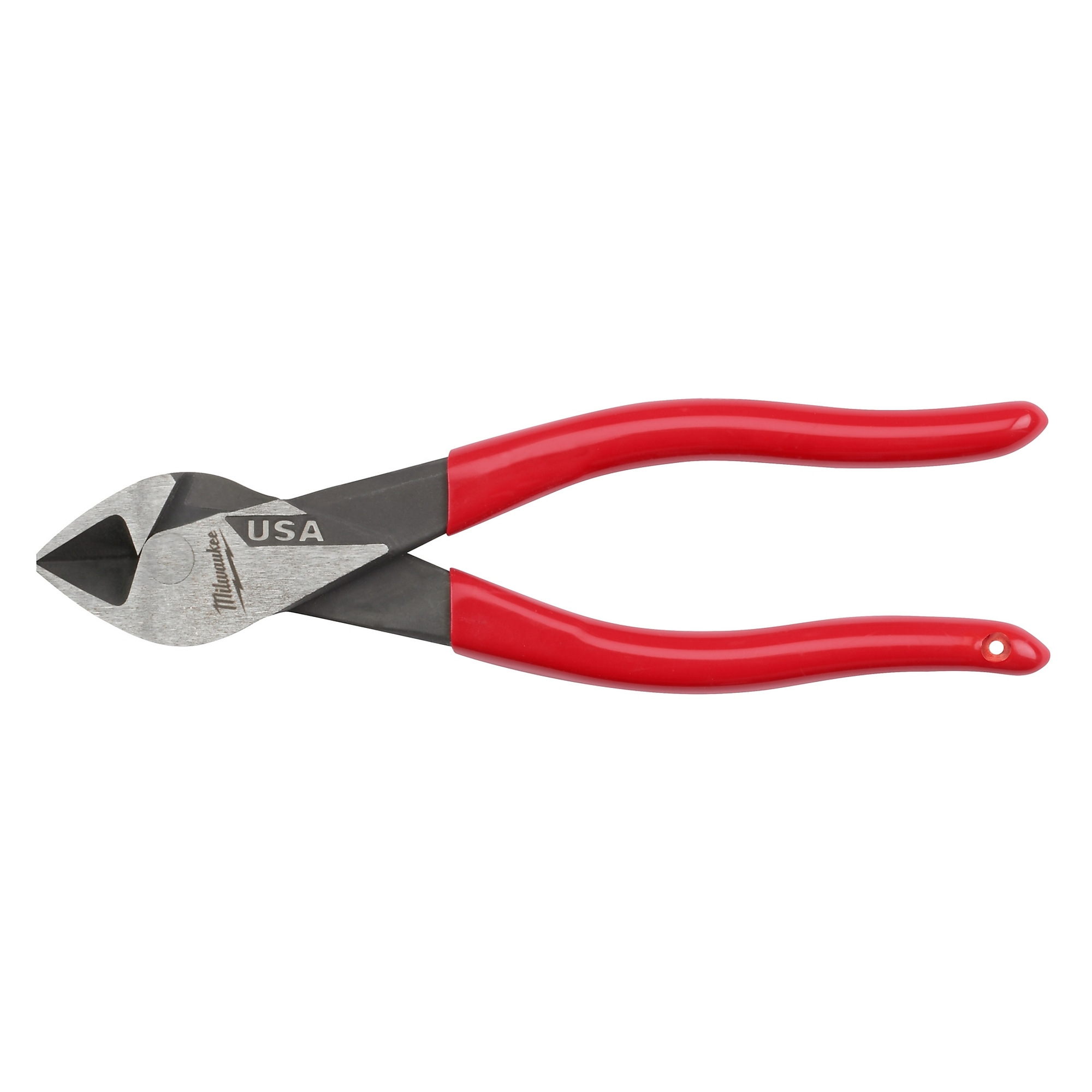 Milwaukee 7 in. Diagonal Cutting Pliers with Dipped Grip, Made in the USA, Model# MT507
